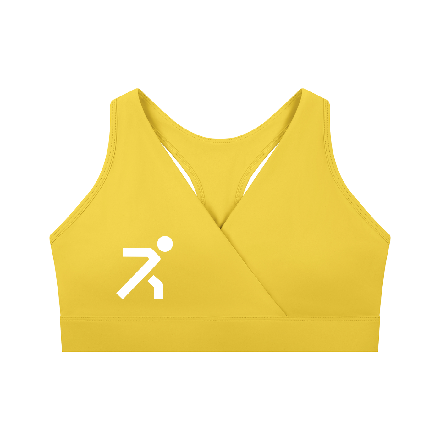 Women's Crossover V-Neck Sports Bra