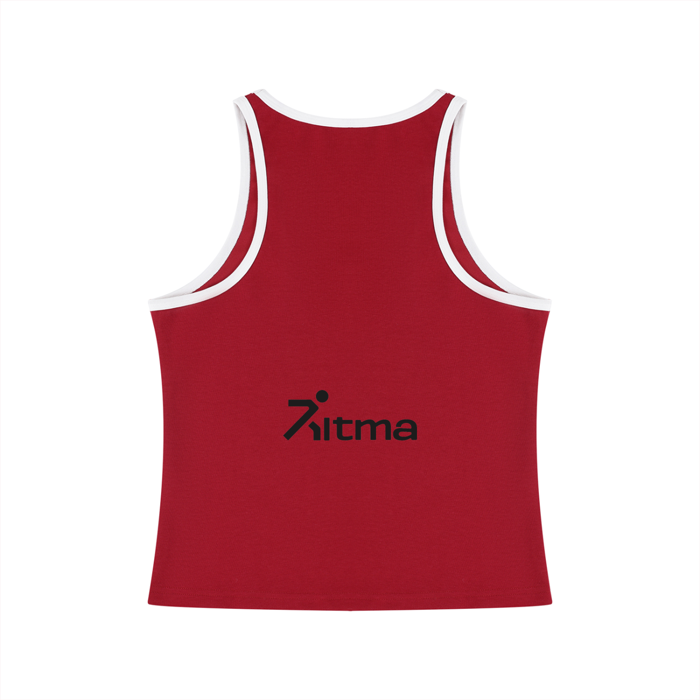 Women's Color Block Cropped Tank Top