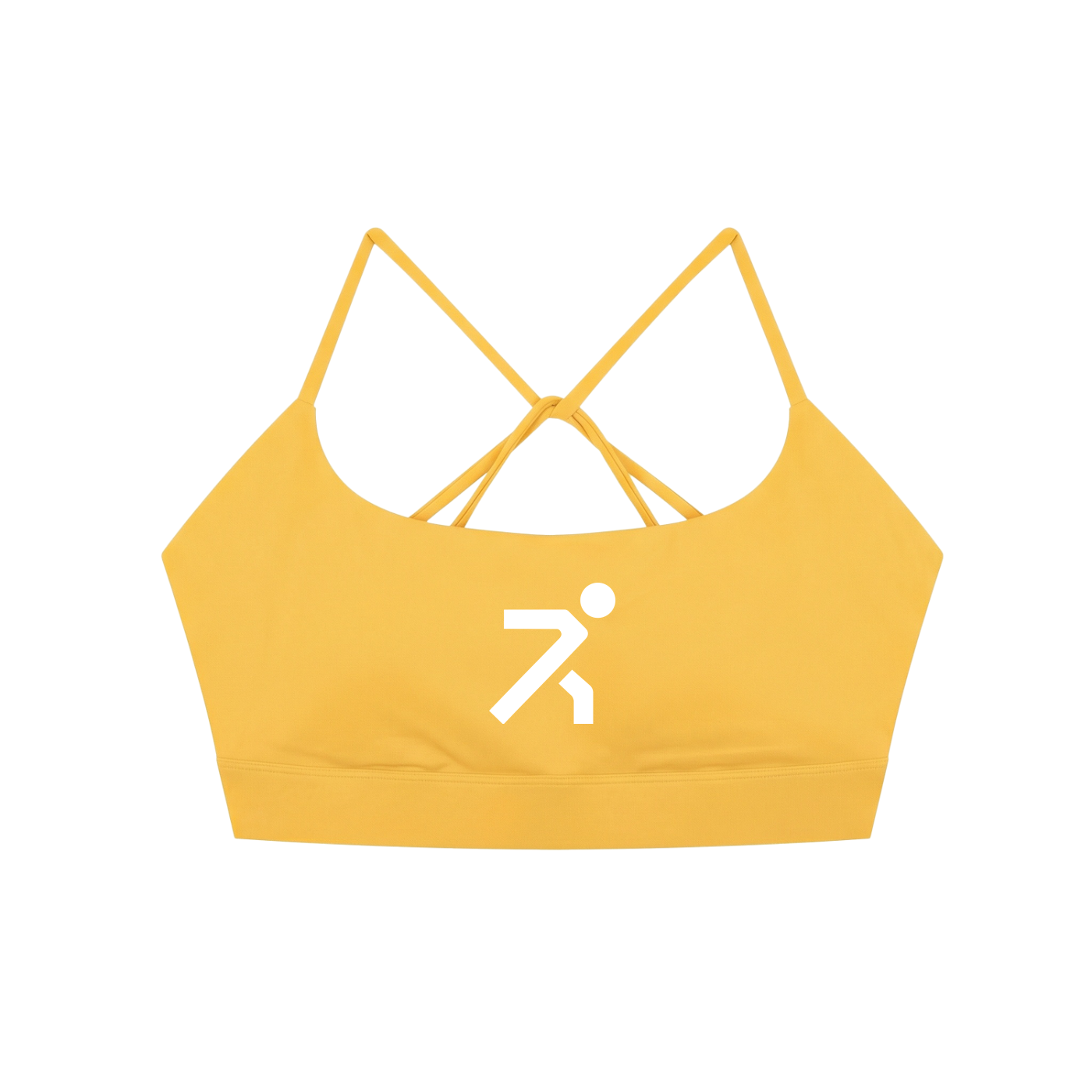 Strappy Criss Cross Yoga Sports Bra