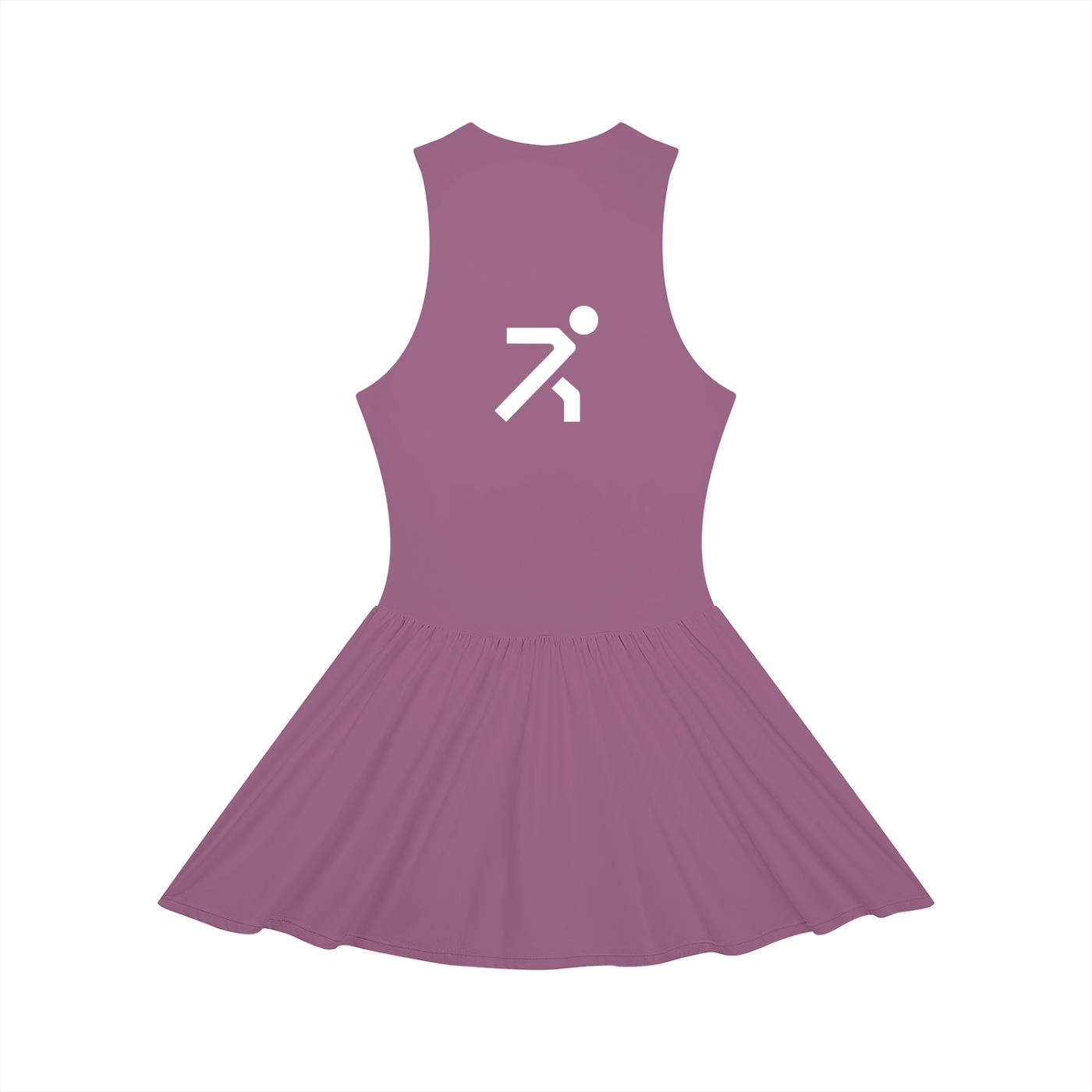 Women’s Ruched Sleeveless Full-Zip Dress