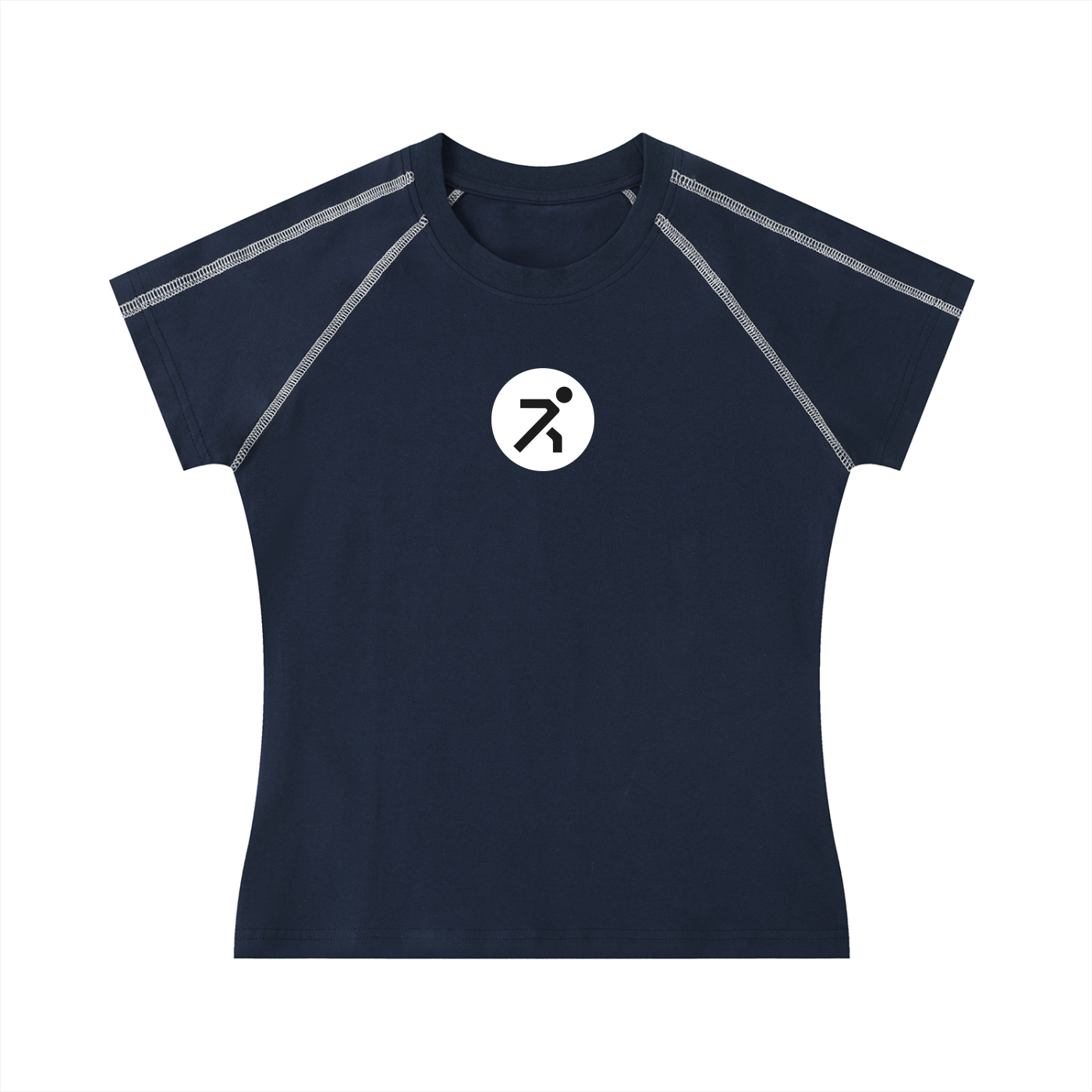 Women's Contrast Stitch Raglan T-Shirt