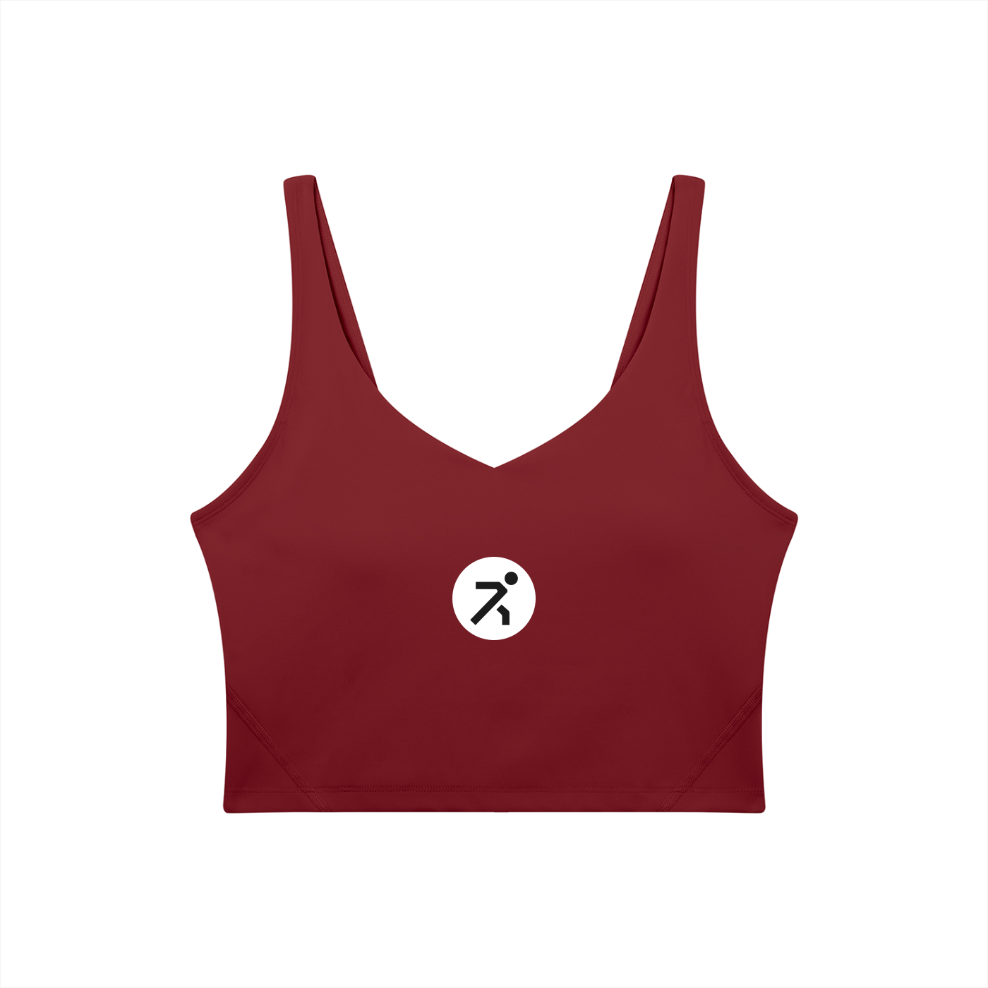 Women's V-Neck Yoga Sports Bra