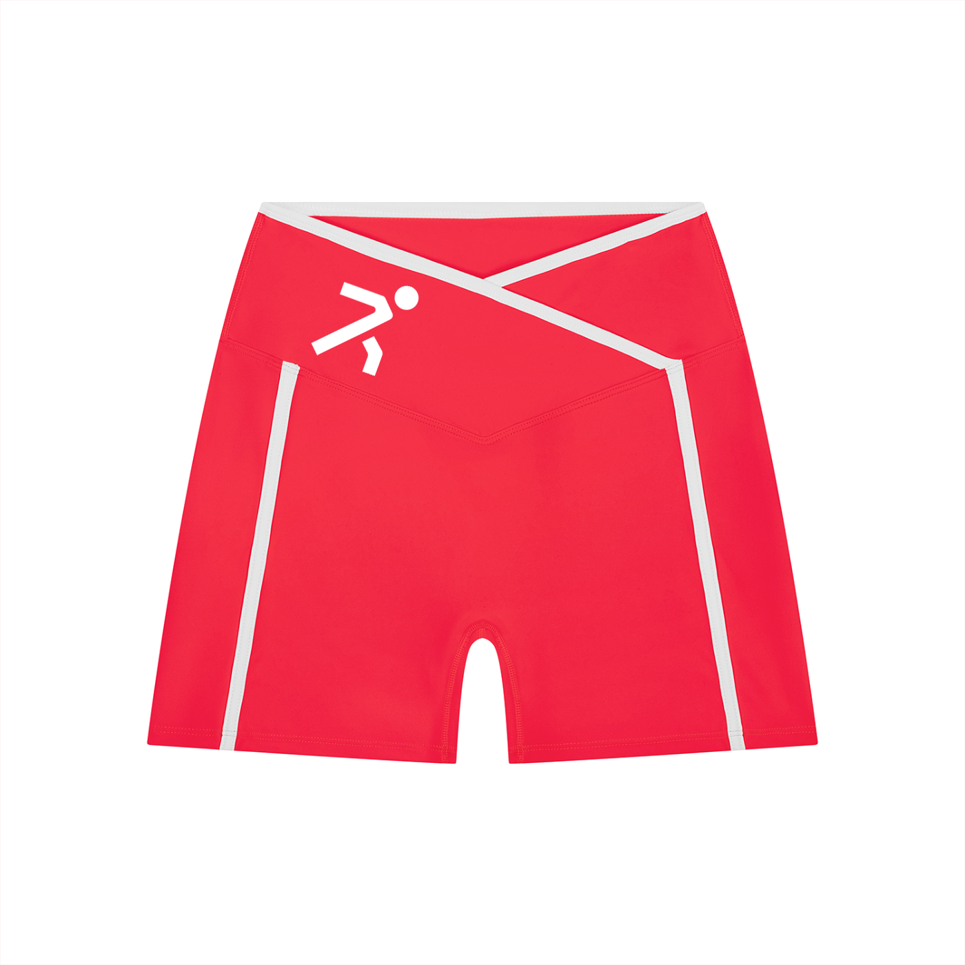 Women’s High Rise Color Block Yoga Shorts