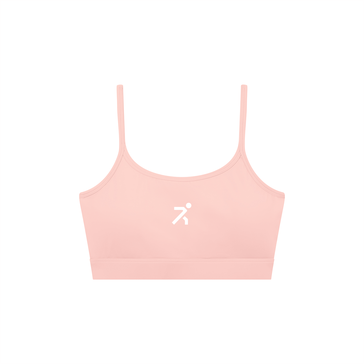 Women's Solid U-Neck Sports Bra