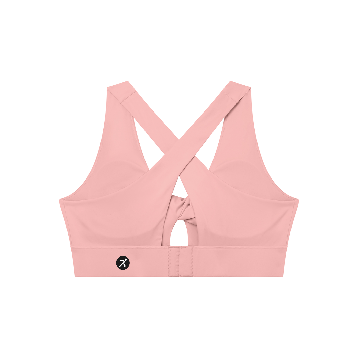 Women's Twist Front V-Neck Sports Bra