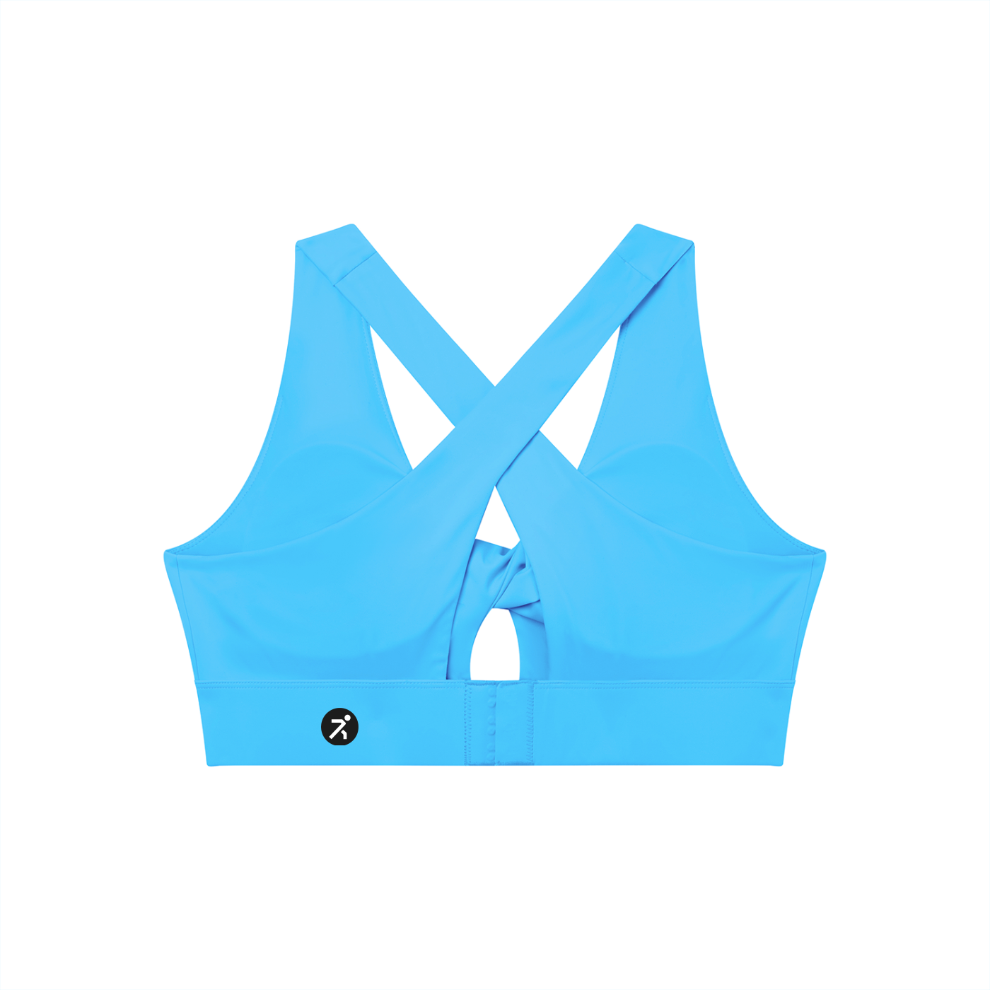 Women's Twist Front V-Neck Sports Bra