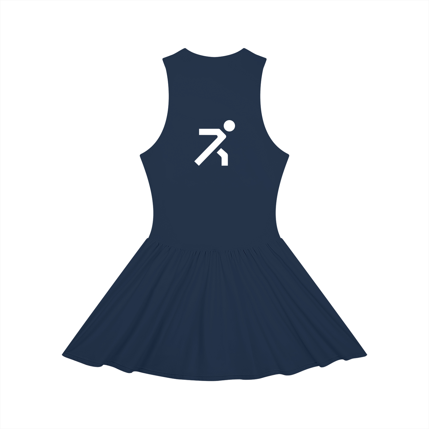 Women’s Ruched Sleeveless Full-Zip Dress