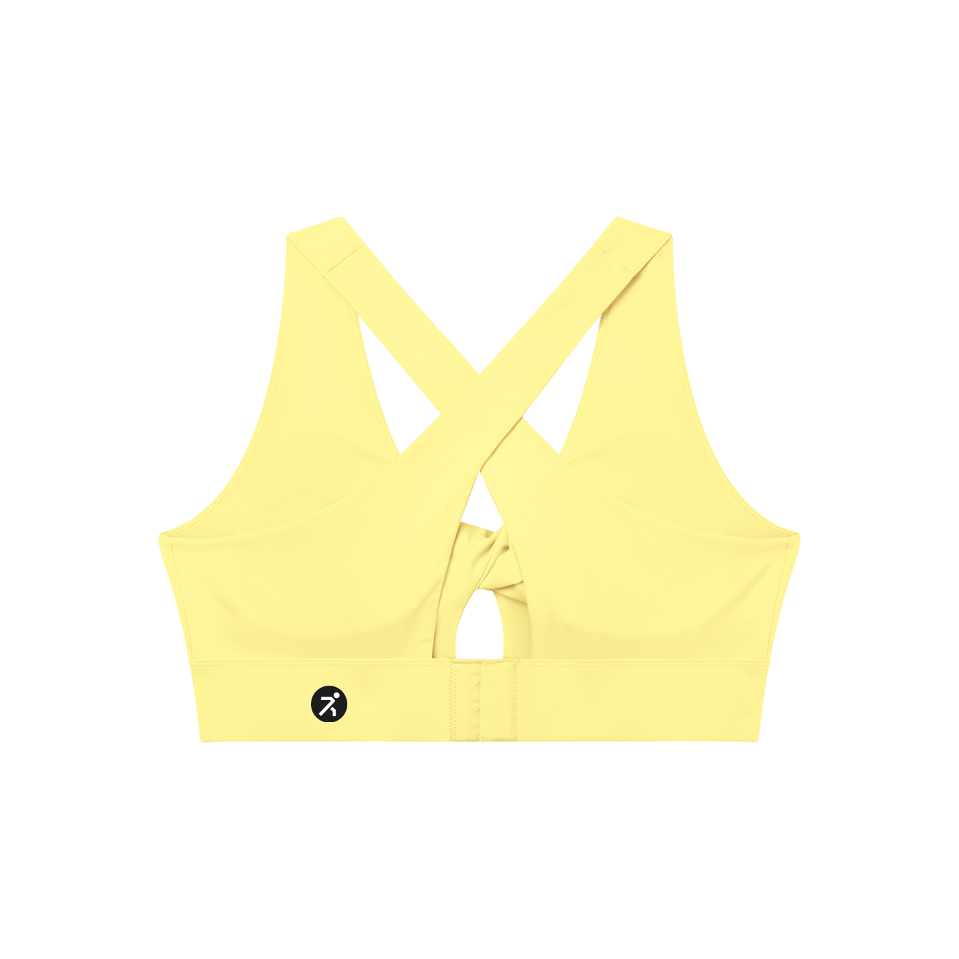 Women's Twist Front V-Neck Sports Bra