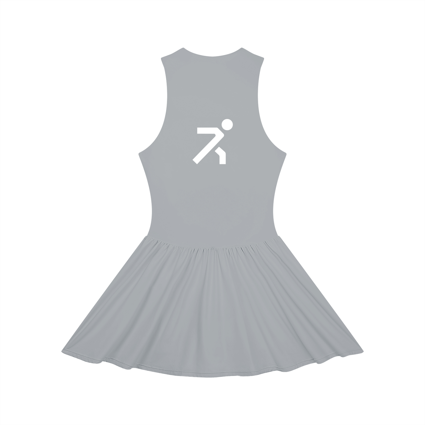 Women’s Ruched Sleeveless Full-Zip Dress