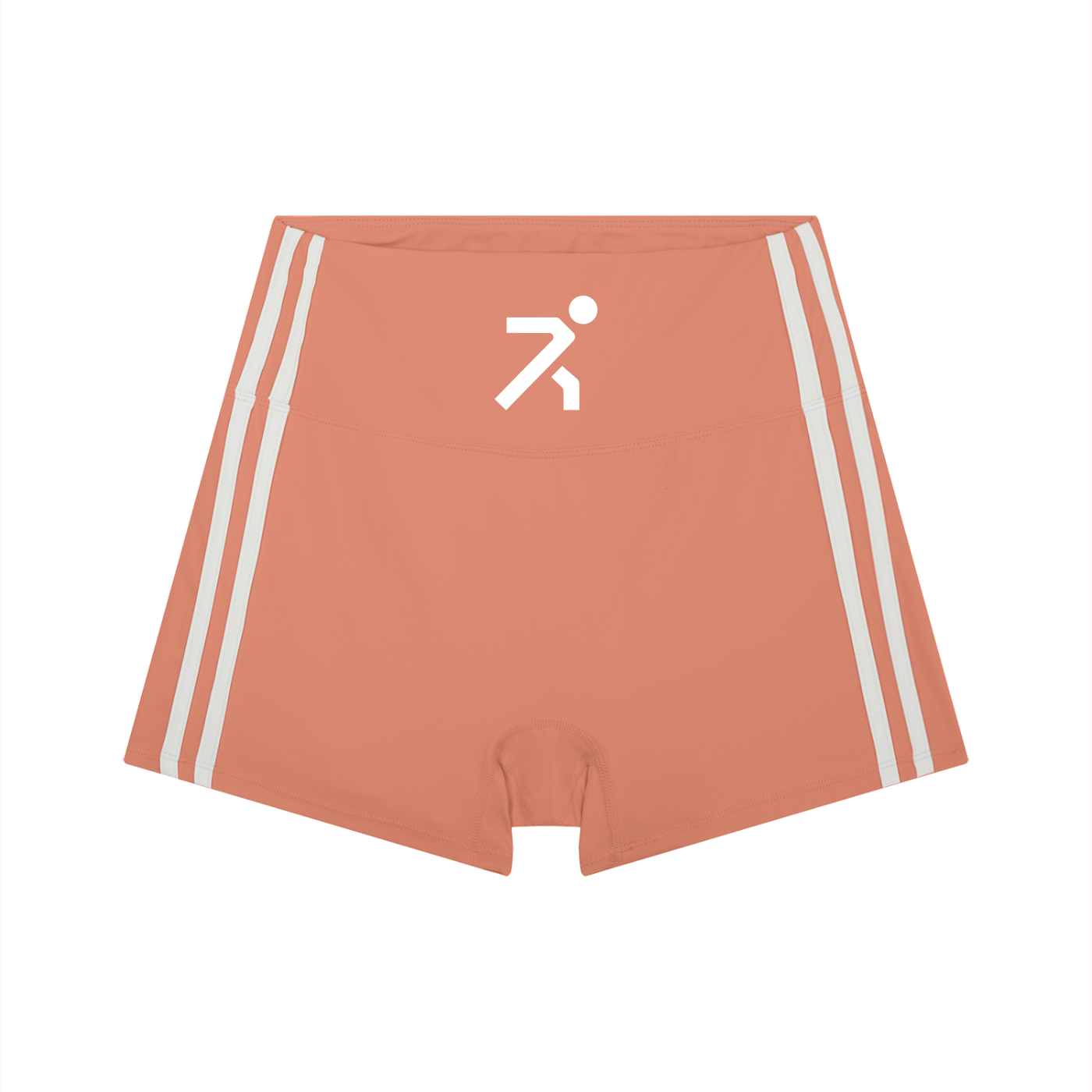 Women’s High-Waist Color Block Yoga Shorts