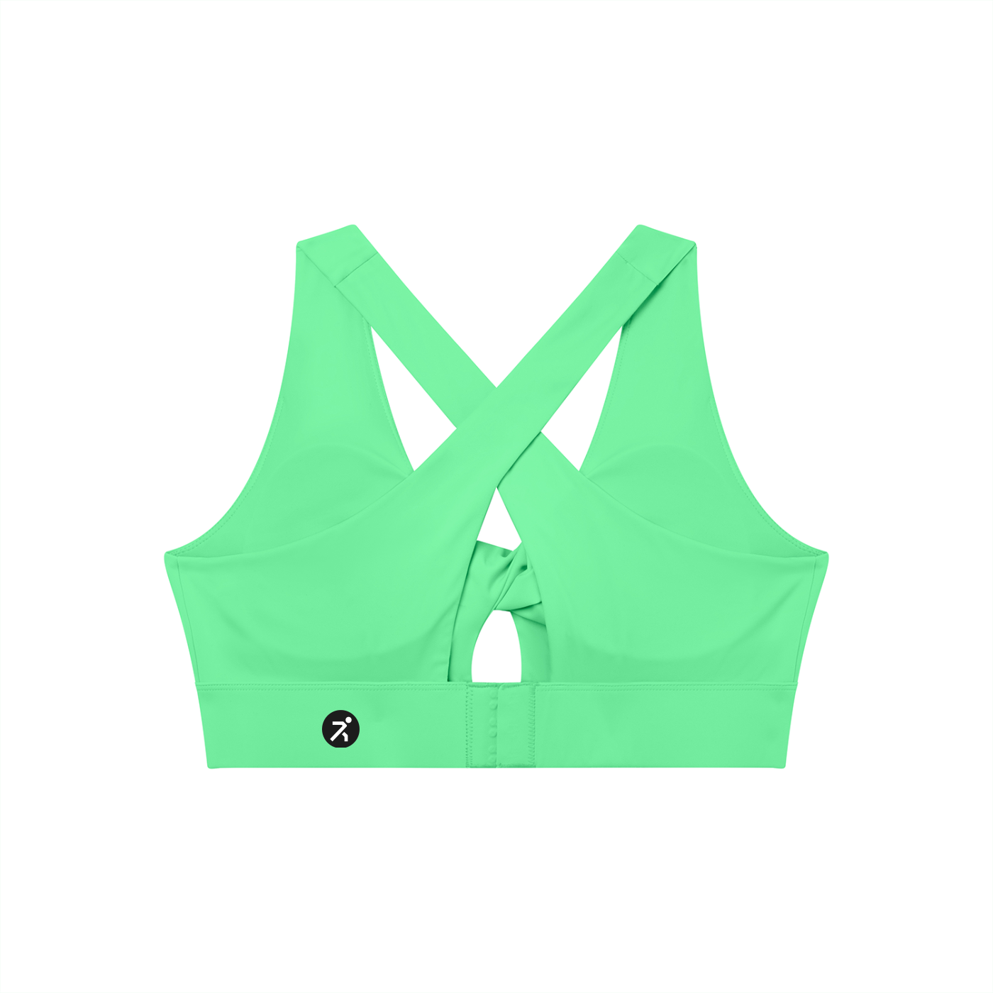 Women's Twist Front V-Neck Sports Bra