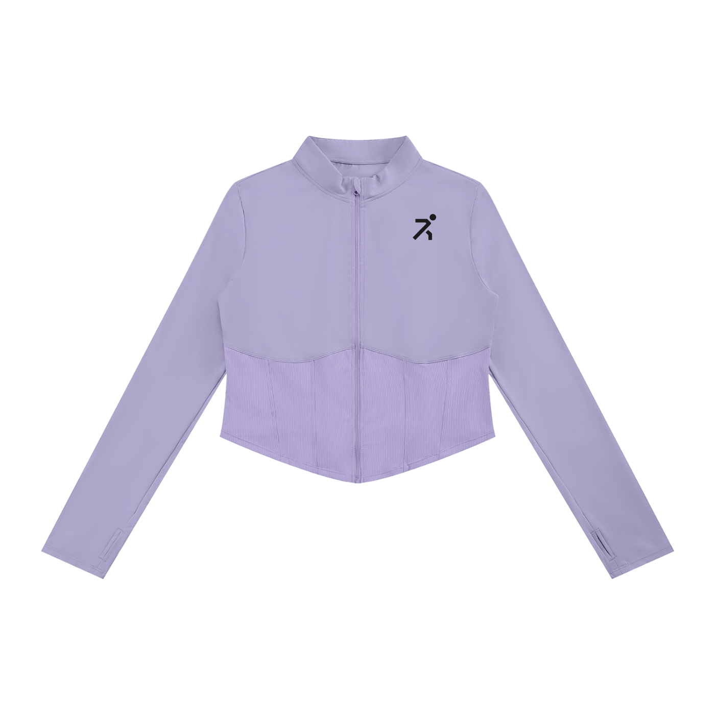 Women's Slim Fit Full-Zip Gym Jacket