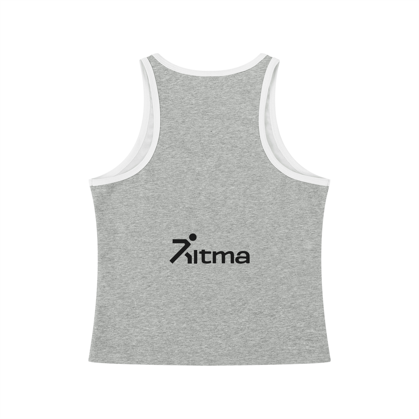 Women's Color Block Cropped Tank Top