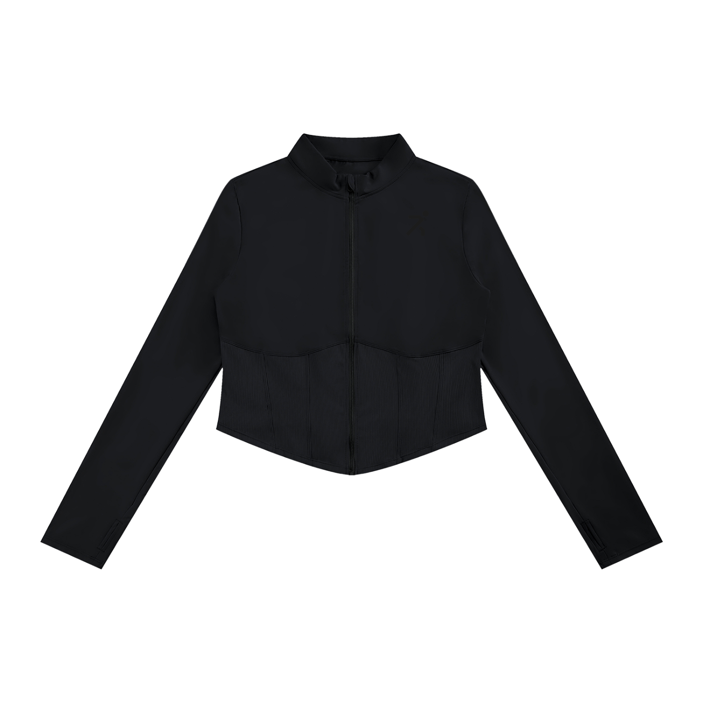 Women's Slim Fit Full-Zip Gym Jacket