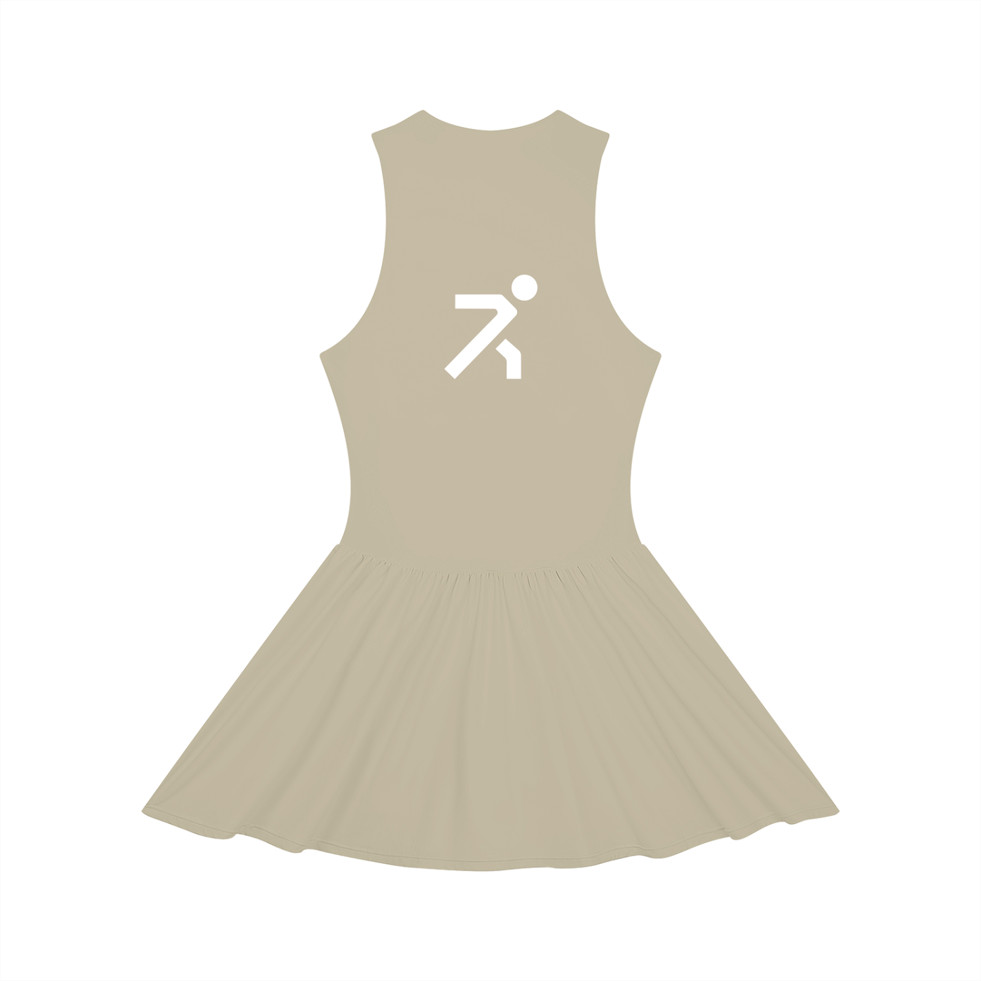 Women’s Ruched Sleeveless Full-Zip Dress