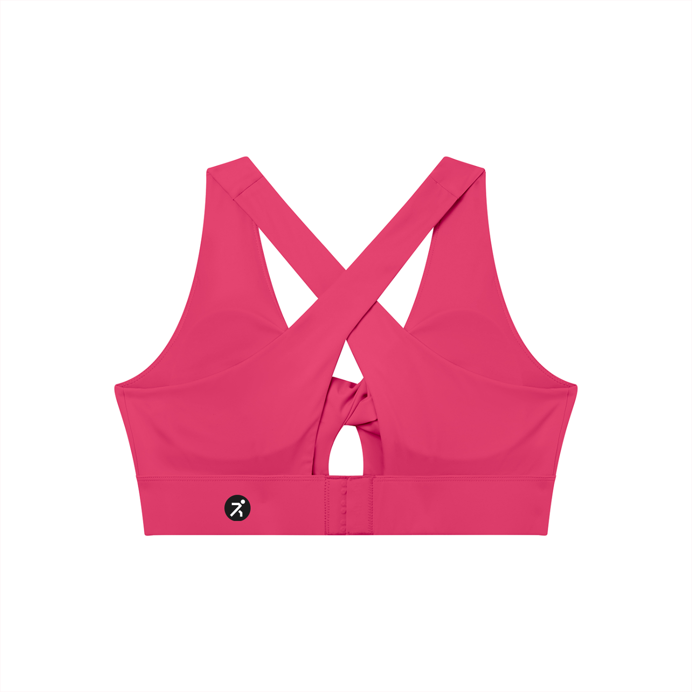 Women's Twist Front V-Neck Sports Bra