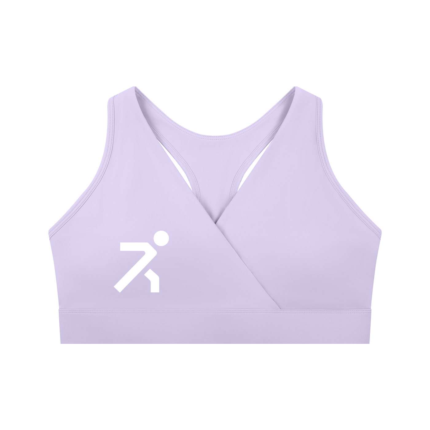 Women's Crossover V-Neck Sports Bra