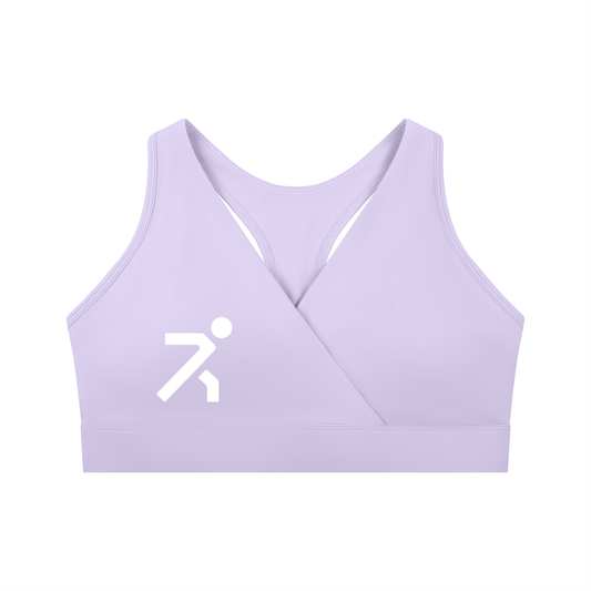 Women's Crossover V-Neck Sports Bra
