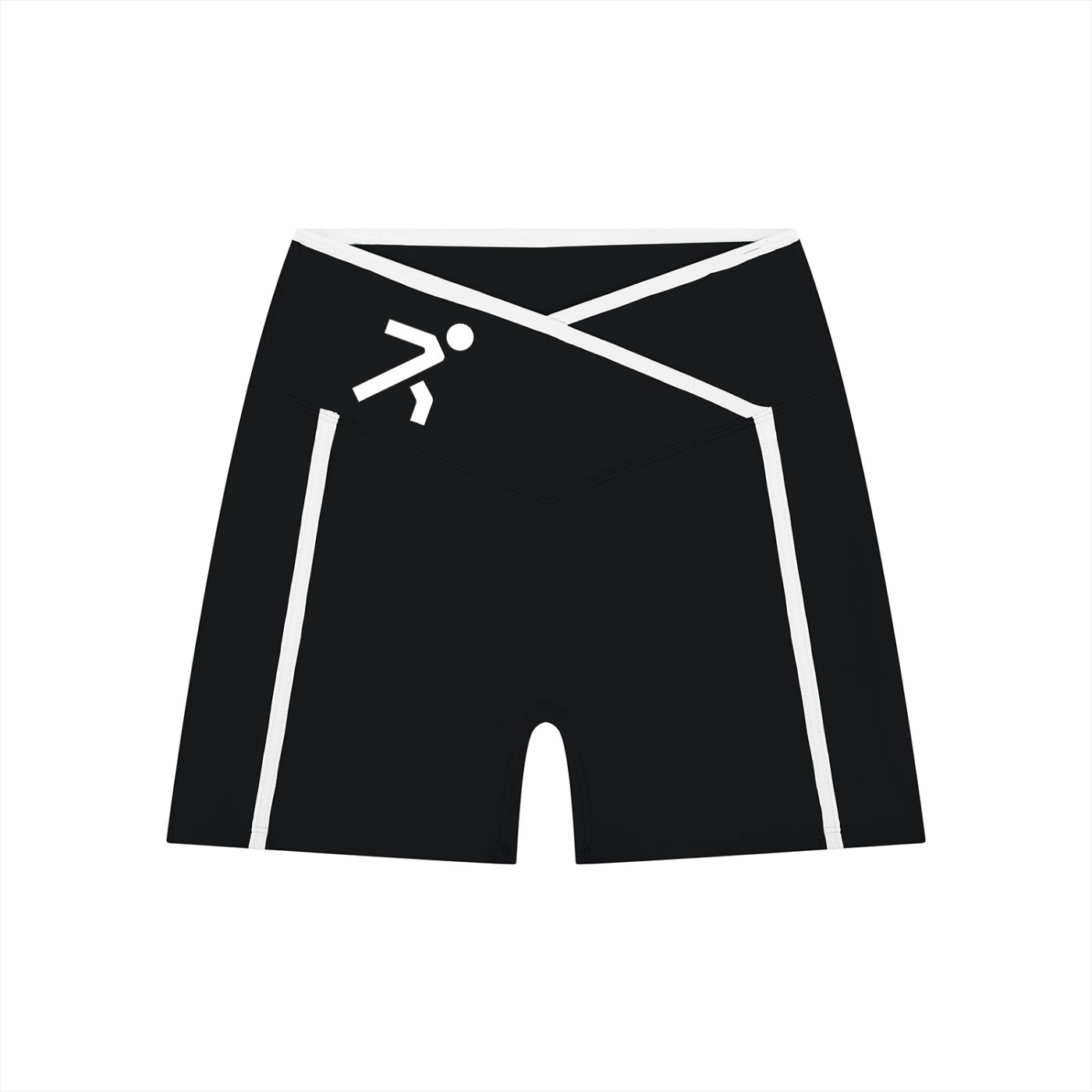 Women’s High Rise Color Block Yoga Shorts