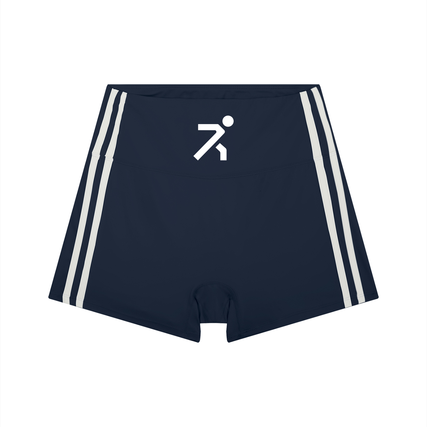 Women’s High-Waist Color Block Yoga Shorts