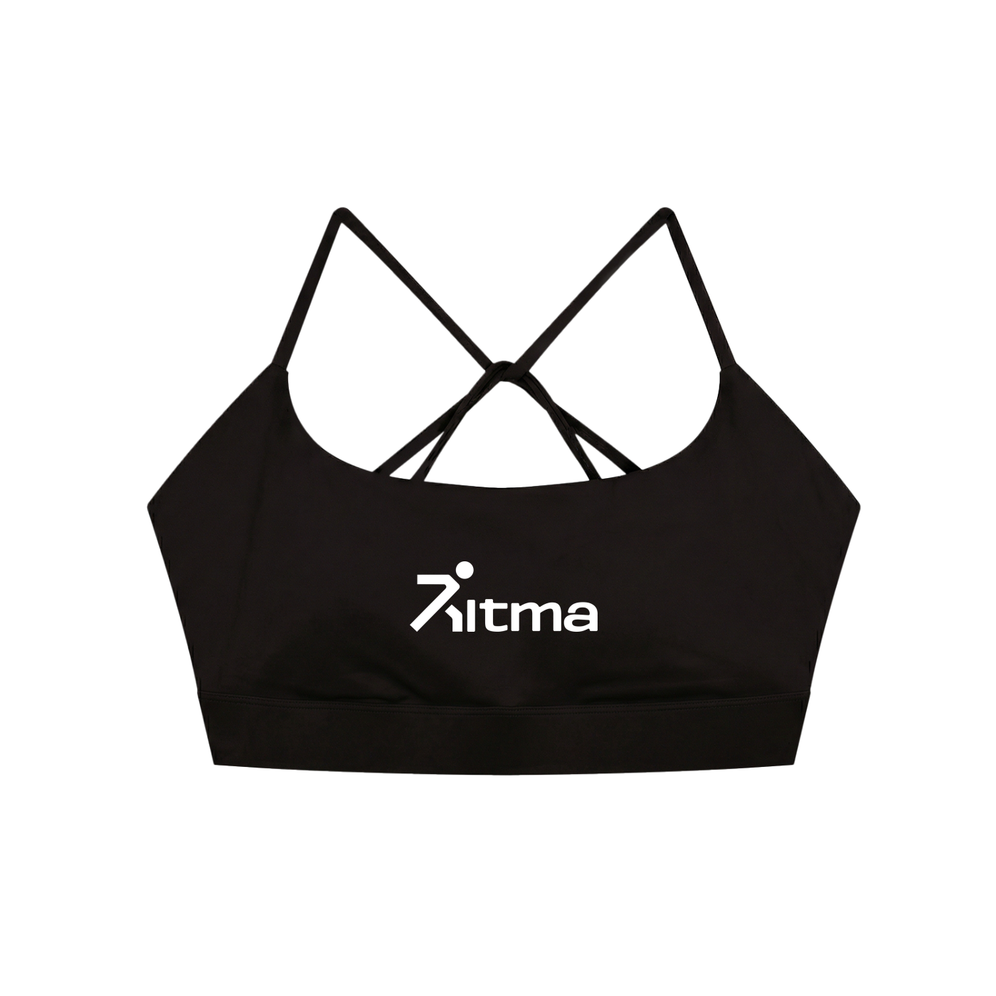 Strappy Criss Cross Yoga Sports Bra