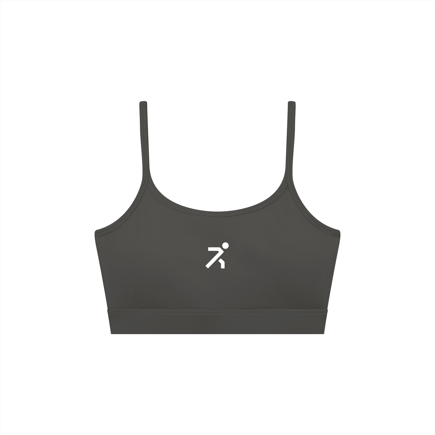 Women's Solid U-Neck Sports Bra