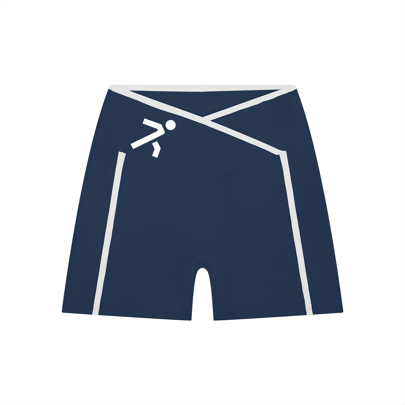 Women’s High Rise Color Block Yoga Shorts