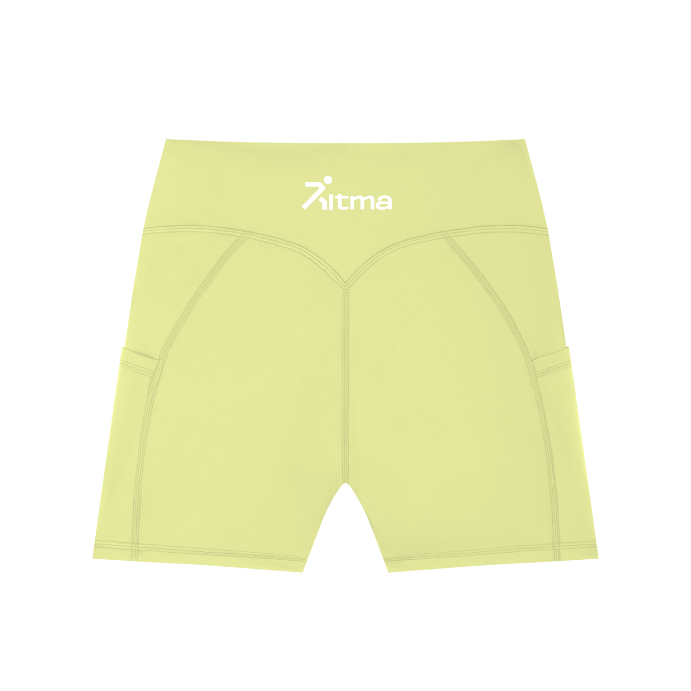 Women's High-Waisted Pocket Biker Shorts